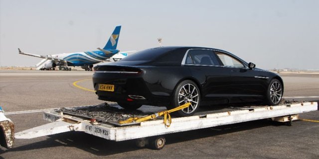 Aston Martin Lagonda привезли на испытания