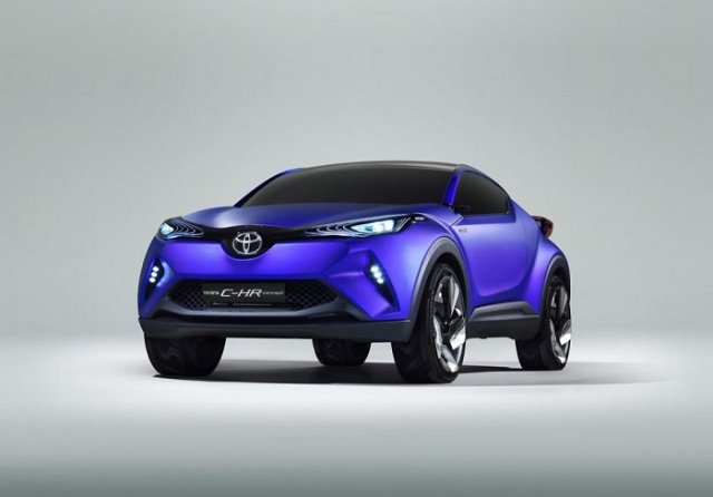 Водородный Toyota FCS представлен в Париже
