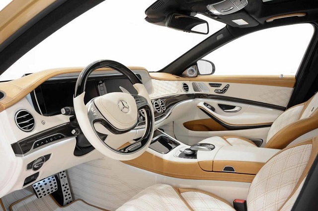 Brabus сделал "золотой" 850-сильный Mercedes-Benz S 63 AMG