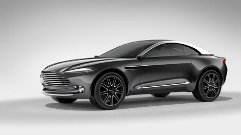 Aston Martin показал в Женеве концепт кроссовера