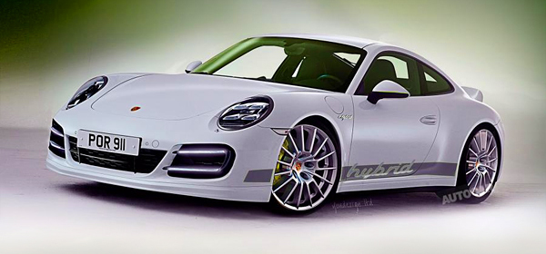 Porsche 911 нового поколения станет гибридным