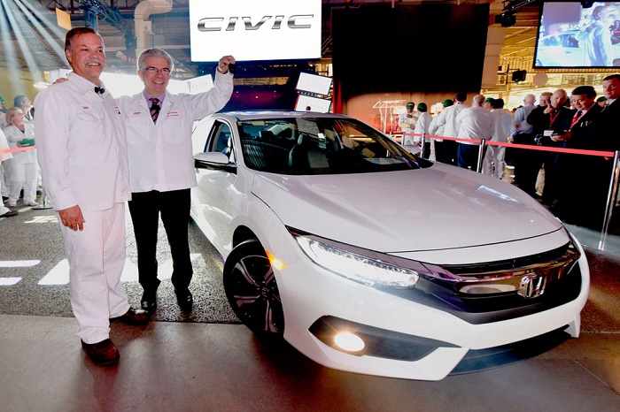 Honda начала выпуск нового седана Civic