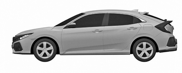 Honda Civic нового поколения: Внешность хэтчбека 