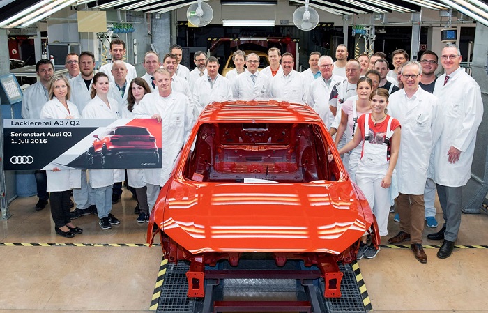 Audi запустила производство самого компактного кроссовера Q2