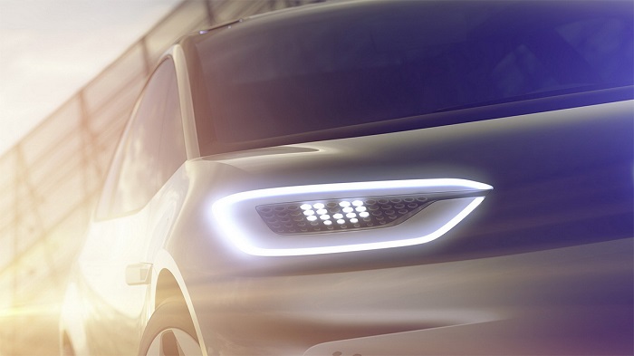 VW показал первое изображение нового электрокара 