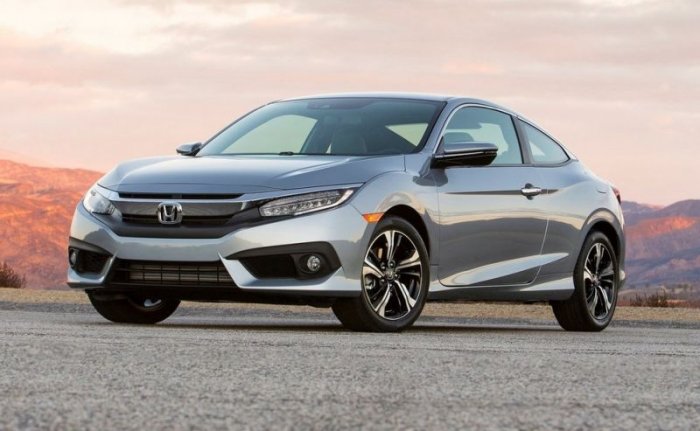 Honda Civic 3Д купе 2015 г. 10 поколение. Технические характеристики.